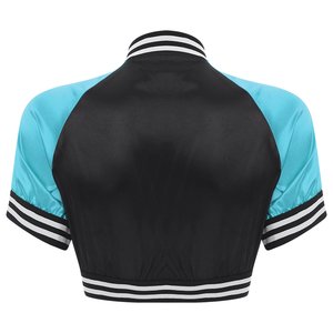 Custom Geborduurd Satijnen Baseball Jack 100% Polyester Korte Mouw Letterman <span class=keywords><strong>Varsity</strong></span> Design Plus Size Beschikbaar