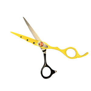 ใหม่กรรไกรตัดผมแบบ4CR กรรไกรตัดผมแบบฟันเลื่อยเลเซอร์ขนาดใหญ่สำหรับร้านเสริมสวยตัดผมมืออาชีพ - Product Image 1