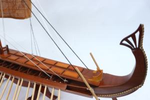 Modèle de bateau traditionnel en bois BIREME, produit de haute qualité fabriqué au Vietnam, GIA NHIEN CO. LTD FB0028W - Product Image 6