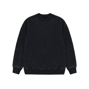Sweats pour hommes de haute qualité Offre Spéciale Streetwear Vintage sweat lavé à l'acide sweat à capuche à manches régulières pour hommes et sweat-shirts - Product Image 2