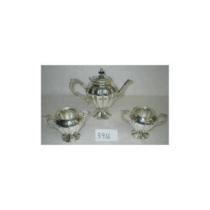 Hot Selling Tabletop Decorative <b>Silver</b> Plating <b>Tea</b> Pot Se Attractive Design <b>Tea</b> Pot Using for Home Decoration - Product Image 6