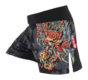 Shorts MMA personnalisés avec impression par sublimation, légers, extensibles, lavés, respirants, pour l'entraînement, la lutte, la boxe, la salle de sport - Product Image 1