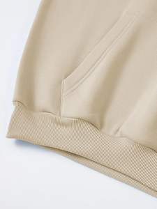 Premium 100% Cotton Oversized Pullover <b>Hoodie</b> for Men Custom Printing Winter <b>Fleece</b> <b>Hoodie</b> Direct Pakistan Manufacturers Bulk - Product Image 3