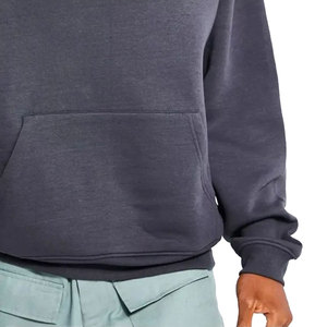 Sweat-shirt à capuche pour homme en gros 2026, sweat-shirt décontracté uni, capuche pour homme, respirant, logo et design personnalisés - Product Image 4