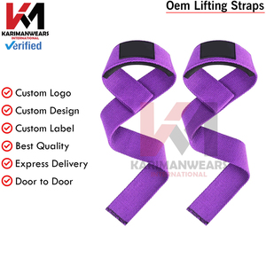 Correas de Levantamiento de Pesas de la Mejor Calidad al por Mayor, Correas de Levantamiento de Pesas de Gimnasio con Logotipo Personalizado, Correas de Levantamiento de Pesas Ajustables Personalizadas para Equipos de Gimnasio - Product Image 2