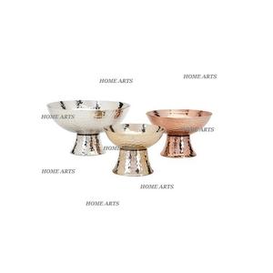 <b>Set</b> of 2 Stainless Steel <b>Dessert</b> <b>Bowl</b> Classic Design Table Top Dates <b>Dessert</b> Serving <b>Bowl</b> For Wholesale Supplier - Product Image 4