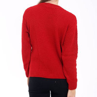 Suéter Casual de Invierno para Mujer de Alta Calidad en Lana/Poliéster, Personalizable, Multicolor, Transpirable, de Secado Rápido, Tejido de Moda