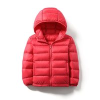Veste d'hiver imperméable coupe-vent respirante pour enfants |   Toile légère et chaude à motif de dessin animé personnalisable pour garçons et filles de 2 à 14 ans