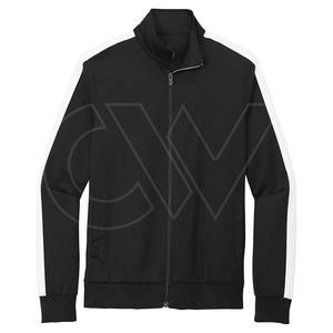 Blouson aviateur en toile à fermeture éclair complète pour hommes OEM Custom 2024 Style décontracté avec col montant pour l'hiver-Tarif de gros - Product Image 5