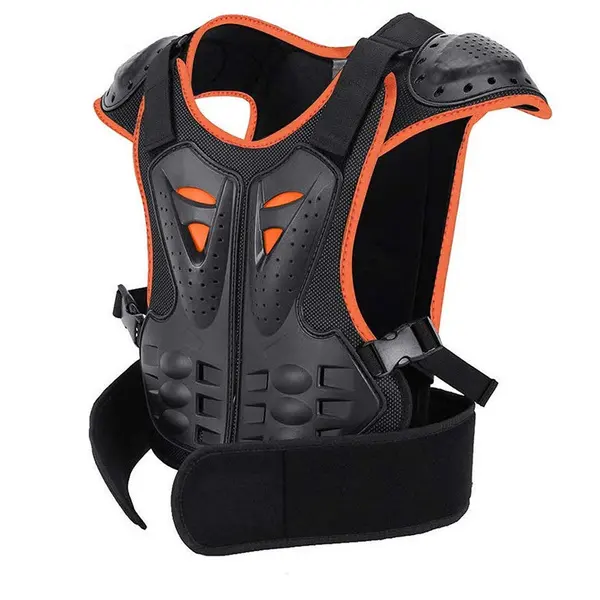 Motorcycle Body Armor Motorcycle Jacket Motocross Moto Vest Back Chest Protector Off-Road Dirt Bike Protective Gear