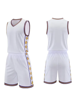 Maillot de basket-ball personnalisé de qualité supérieure, imprimé en 3D, respirant, sans manches, style américain, logo de l'équipe, design - Product Image 5