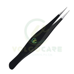High Quality Needle Nose Stainless Steel <b>Tweezers</b> Wholesale Surgical Grade DIY <b>Tweezers</b> for <b>Ingrown</b> <b>Hair</b> Splinters Unique Style - Product Image 1