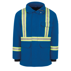 Logo personnalisable FR Work Wear Vestes réfléchissantes antistatiques ignifuges Uniformes de travail de sécurité avec combinaisons - Product Image 1