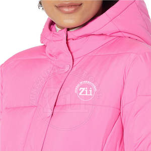 Chaqueta Acolchada para Mujer, Diseño Único, Venta Especial, Alta Calidad, Hecha en Pakistán, con Capucha, Ligera, Poliéster/Nailon, Servicio Personalizado OEM - Product Image 5
