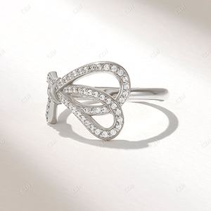 Anillo de diamante Natural para mujer, sortija de diamante Natural, diseño moderno, para el día de la madre - Product Image 4