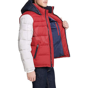 Active <b>Men</b> Winter Bubble <b>Jacket</b> Insulated Padded Breathable <b>Lightweight</b> Outerwear Front Reversible Eco-Friendly Polyester/Nylon - Product Image 5