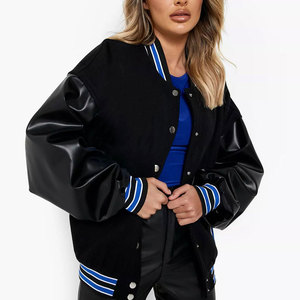 Women Varsity Jacket Fashion Streetwear Custom College Style - Product Image 2