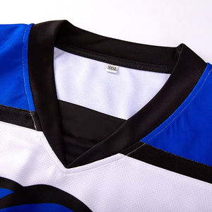 Nuevo Estilo OEM Personalizado Profesional, Jersey de Hockey sobre Hielo 100% Poliéster, Manga Corta, Unisex, Transpirable y que Absorbe la Humedad - Product Image 3