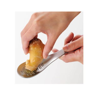Stainless Steel <b>Ginger</b> Crusher Handicrafts Spoon Kitchen Gadgets Stainless Steel <b>Ginger</b> <b>Grater</b> Spoon - Product Image 4