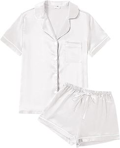 2024 Women's Casual Home Wear Summer Breathable Two-Piece Set <b>Long</b>-Sleeved <b>Shorts</b> Elastic Waist Skin-Friendly Soft Hot Selling - Product Image 6