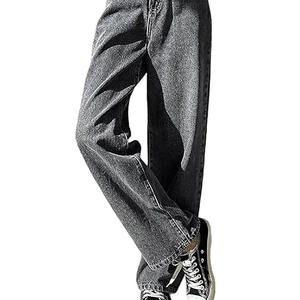 2025 femmes Baggy Denim pantalon taille moyenne été vêtements de plein air décontracté mode Saggy pantalon Logo vente chaude jean pour dames - Product Image 1