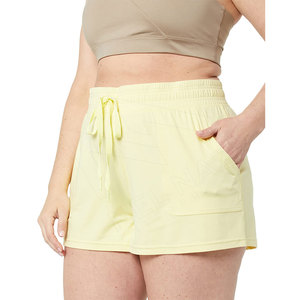 Short de sport surdimensionné pour femmes personnalisé Offre Spéciale Short d'entraînement décontracté respirant de l'usine d'approvisionnement - Product Image 2