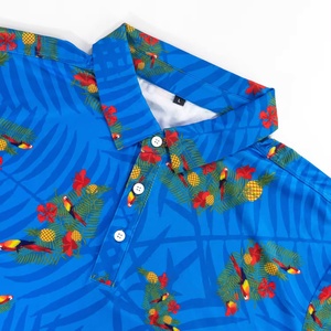 Camiseta Polo Deportiva Personalizada con Sublimación, de Poliéster y Elastano, de Secado Rápido, para Verano, para Golf - Product Image 3