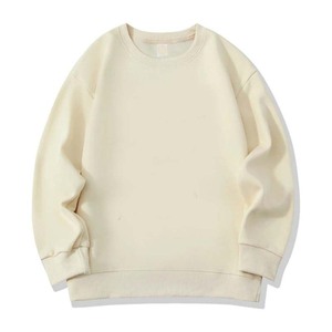 Hoodies d'hiver Hommes Blank Oversized Streetwear Wholesale Hooded Sweaters 100% Cotton Pullover Sweatshirt Boxy Style Loose - Product Image 3