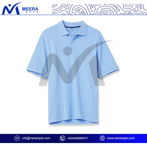 2025 nouveauté français éponge coton Polo T-shirt pour hommes à manches courtes et broderie personnalisée Logo polos pour unisexe - Product Image 2