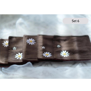 Posavasos único de algodón, bebidas absorbentes, regalos de inauguración de la casa de cumpleaños, decoración de mesa de salón de granja OEM - Product Image 3