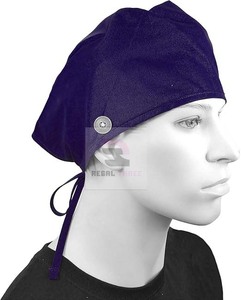 Gorro de fregado con botón Gorras quirúrgicas para hombres Mujeres Sombreros de fregado unisex médicos - Product Image 5