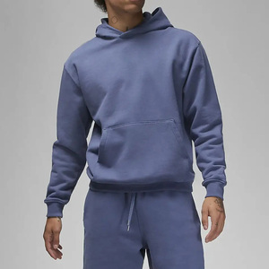 Sudadera con Capucha de Forro Polar para Hombre, Color Sólido, Manga Larga, Cómoda, Transpirable, Diseño de Logotipo Personalizado, Bordado Impreso, 100% Algodón - Product Image 5