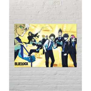 Collection d'affiches d'anime Blue Lock - Isagi Nagi, Bachira Yukio et Chigiri - Œuvres d'art premium pour l'affichage - Product Image 2