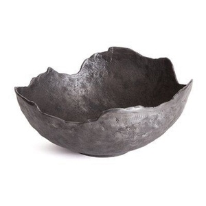 Handmade Customized Iconic Brass Aluminum Decorative Bowl Premium Finished Hotel Serving Bowls Home and <b>Table</b> Decoration - Product Image 3