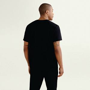 Vente en gros de t-shirts à col rond respirants 100% coton pour hommes de qualité supérieure prêts à expédier - Product Image 2