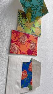 Juegos de tarjetas y sobres serigrafiados elegantes hechos a medida, papelería de lujo hecha a mano para invitaciones y ocasiones especiales - Product Image 3