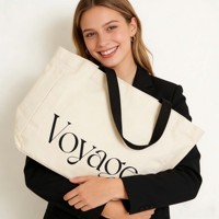 Sac fourre-tout en toile de coton surdimensionné pour femme, noir, avec logo personnalisé, motif léopard, élégant, pour le week-end, cadeau tendance