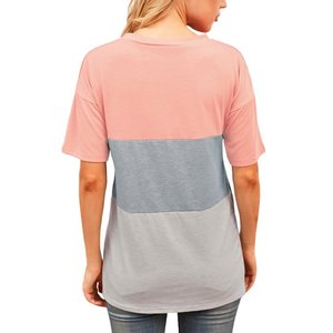 Nuevo diseño de moda, ropa de alta calidad, Camiseta de algodón 100% para mujer, letras correctas, camisetas de marca de lujo de gran tamaño para mujer - Product Image 2