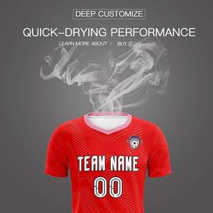 100% Polyester respirant uniformes OEM Football formation haute qualité uniformes France Football maillot Football maillot - Product Image 4