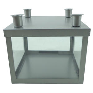 Bougeoir en métal décoratif pour la maison bougeoir en placage d'étain pour décor de table fait à la main en vrac - Product Image 3