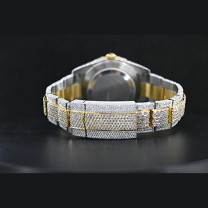 Proveedor profesional Moissanite Diamond Watch para hombres y regalos con precio de fábrica de La India - Product Image 3