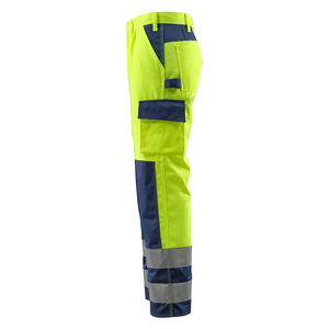 Pantalon cargo léger et décontracté pour homme, avec bandes réfléchissantes, pour travaux de construction - Product Image 6