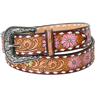 Vente d'usine Ceinture de cowboy et de cowgirl de haute qualité de style western, ceinture artisanale à clous de diamant, ceinture de créateur, accessoire élégant