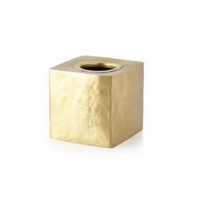 Caja de pañuelos de latón de diseño moderno, cubierta de caja de pañuelos de latón con logotipo personalizado para cocina y salón, a la venta - Product Image 4