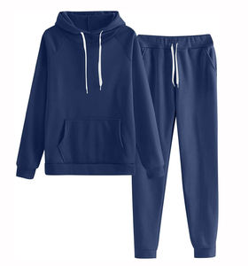 Nuevo 2025 mejor Material hecho ligero señoras Flare chándal 100% algodón gota hombro alta calidad moda mujer chándal - Product Image 6