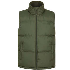 Gilet thermique pour homme, veste matelassée, vêtements d'hiver - Product Image 1