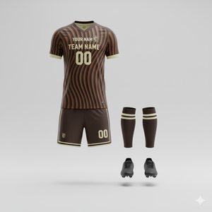 Uniforme de Fútbol Sublimado en 3D |   Tela Deportiva Flexible |   Impresión de Logotipo y Número del Equipo - Product Image 3
