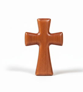 Cruz de Madera Pulida de Primera Calidad, Hecha a Mano, Ecológica, Decoración Religiosa Cristiana para Colgar en la Pared, a Precios Bajos - Product Image 2