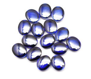 หินคอรันดัมทรงไข่ไพลินรอยัลบลูสำหรับห้องปฏิบัติการปรับขนาดได้ปรับขนาดได้ขนาด5X3มม. 20X15มม. - Product Image 6