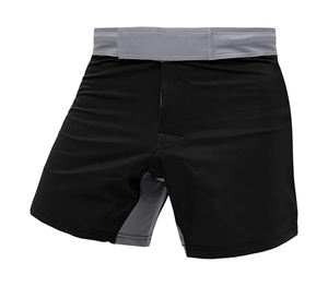 Shorts d'arts martiaux MMA imprimés par sublimation, extensibles, logo frontal, entraînement, boxe, grappling, taille adulte homme - Product Image 5